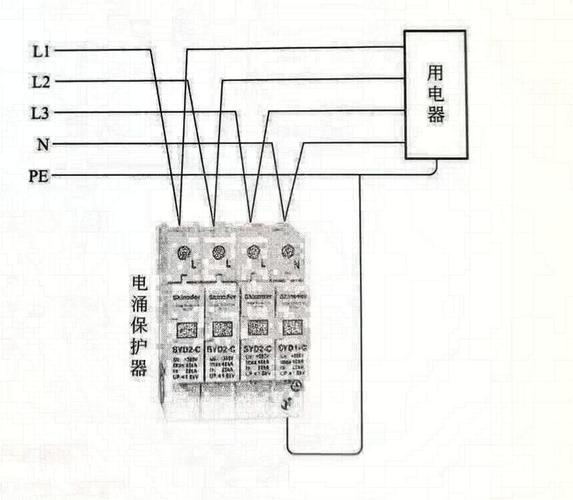 浪涌保护器的接线方法