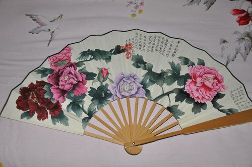 手绘折扇