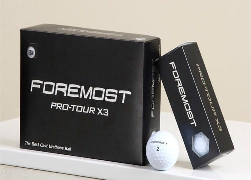 社会人业余高尔夫排名赛--foremost系列高尔夫球作为奖品赞助