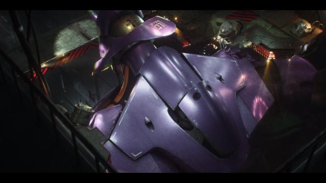 新世纪福音战士eva最新超现实广告完美还完真实的绫波零和初号机