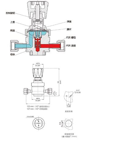 进口高纯气体减压器-进口316l气体减压器