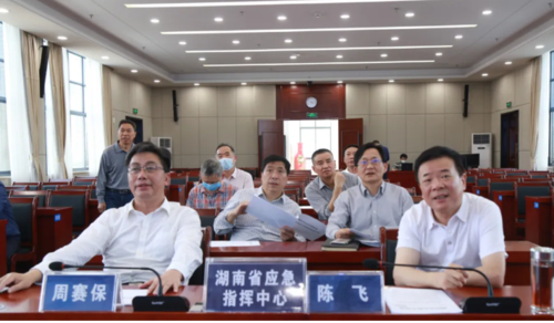 陈飞到湖南省应急管理厅调研"五一"期间全省安全防范及值班值守准备