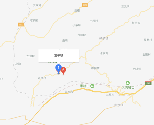 复平镇隶属于重庆市梁平县.