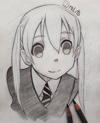 彩铅和铅笔画动漫人物 看看都认识谁