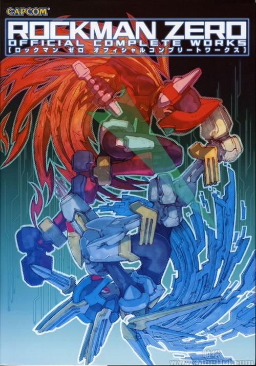 会员画集rockman洛克人zero设定画集182p