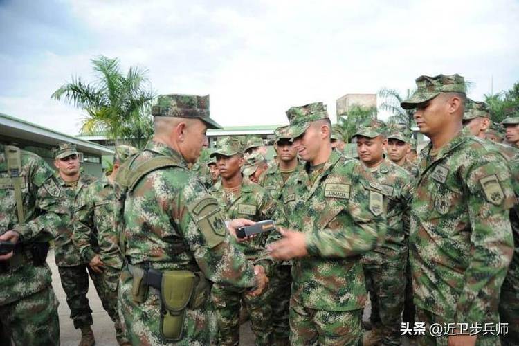 哥伦比亚军队的迷彩服