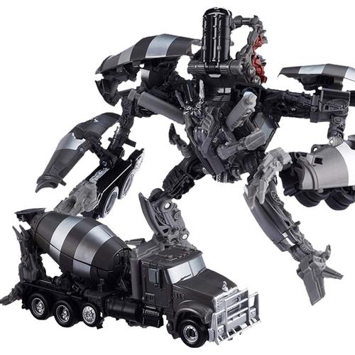 [itoy]孩之宝变形金刚电影大力神 ss 搅拌大师铲土机高塔拖斗超载 - i