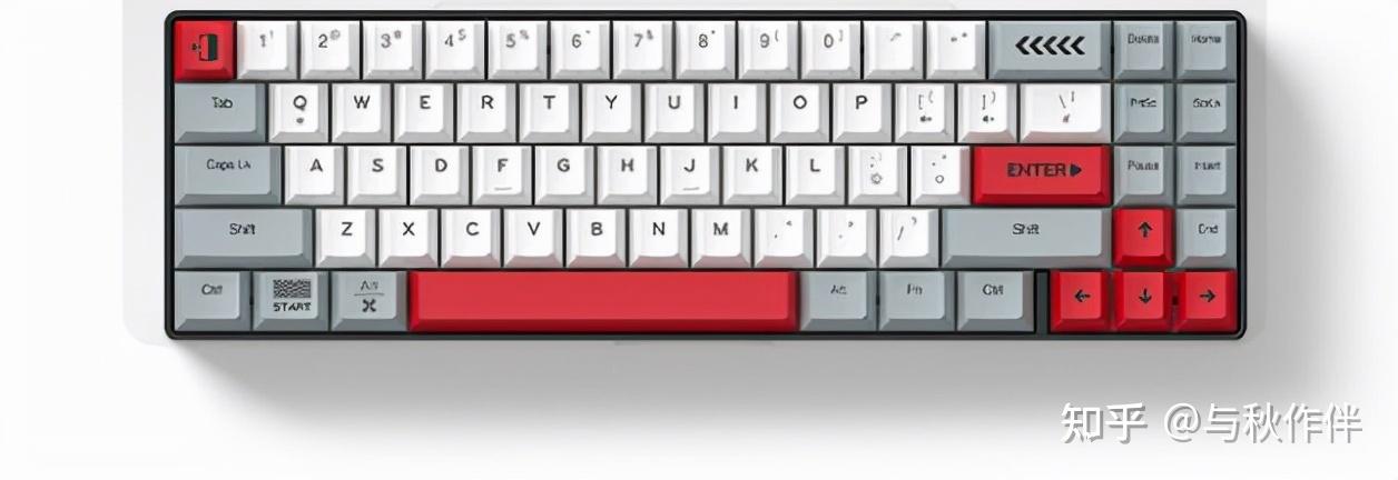 19,达尔优 ek871这款71键位的键盘和前面的ek861算是前后脚推出,不过