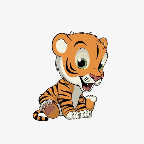 卡通老虎png下载