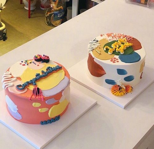 可爱的桃子蛋糕,冰淇淋