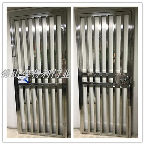 厂家供应 定制平开门 不锈钢防盗门 封板钢门 钢管防盗门 进户门