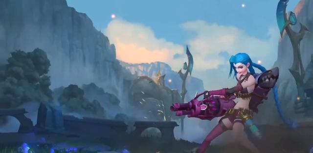 lol手游:双城之战金克斯皮肤登场,风格酷炫,但你真的会玩吗?