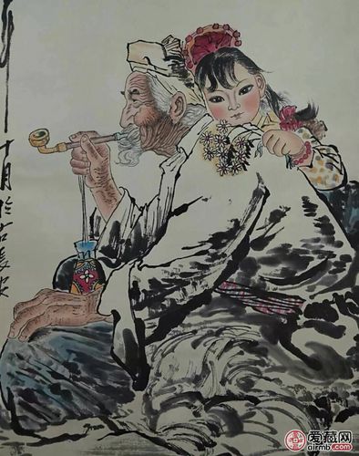 是否刘文西真迹?