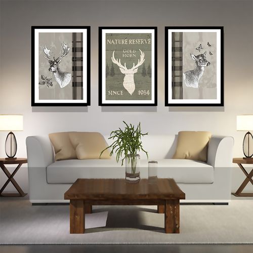 客厅装饰画 现代简约无框画沙发墙壁挂画 餐厅走廊玄关卡通三.