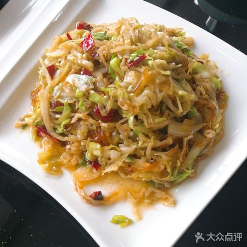 蟠龙大饼满意楼-圆白菜炒粉-菜-圆白菜炒粉图片-长春美食-大众点评网