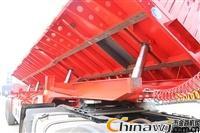 锣响挂车lxc9400z侧翻自卸车半挂车