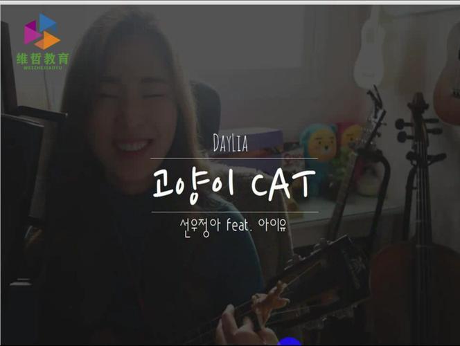 韩语歌曲教学20分钟带你学会鲜于贞雅cat你get到了吗