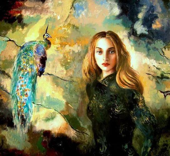 幻想的世界~波兰女画家乔安娜·贾温斯卡油画作品赏析