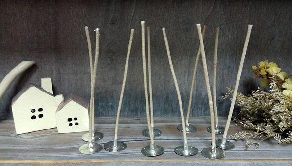 进口蜡烛棉芯-3 含底座蜡烛棉芯15cm(10支)*1