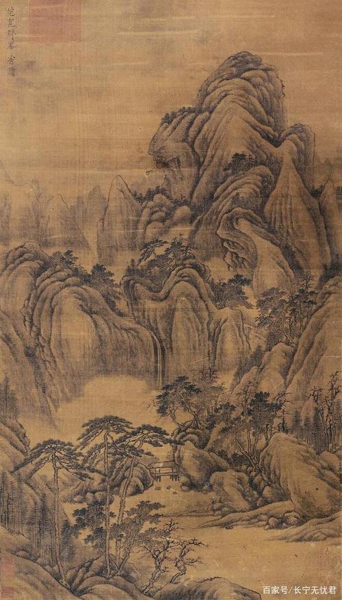北宋山水画大师范宽传世名画欣赏