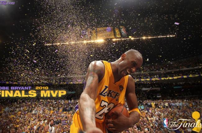 相较而言乔丹王者的霸气更能让对手觉得输是应该的,但科比则是,胜利是