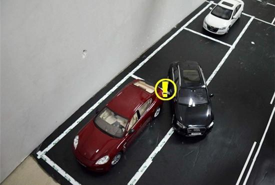 图解倒车入库技巧之侧方位停车