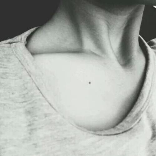 男生头像部位锁骨