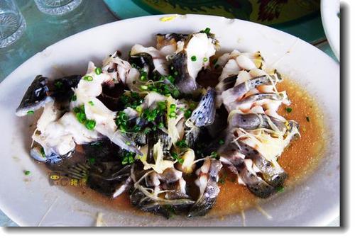 北江银英公路上肥美的河鲜