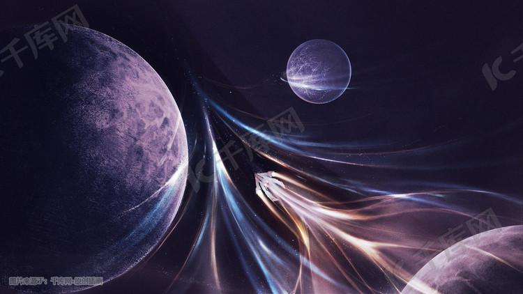 星空宇宙太空行星科幻航空科技