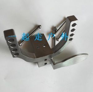 弹弓器 403不锈钢撒放器 配件8孔加厚前门