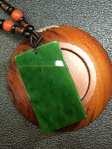 和田碧玉无事牌平安无事牌