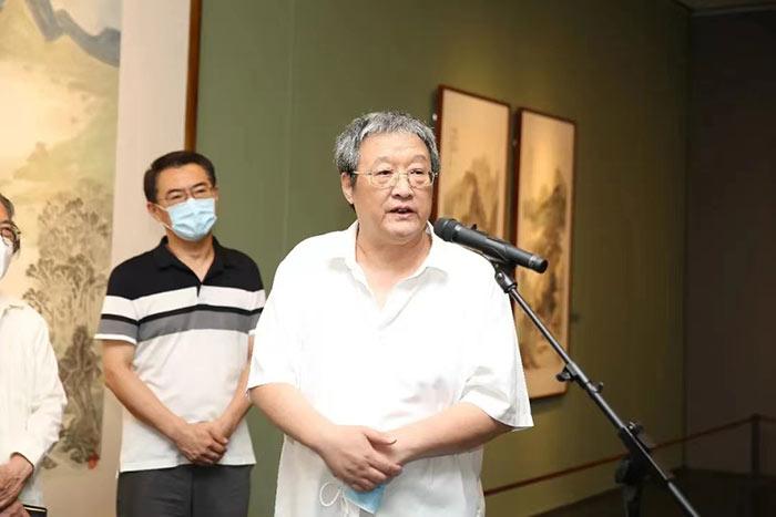 炎炎夏日清凉卧游苍润温骧艺术展北京画院美术馆开展