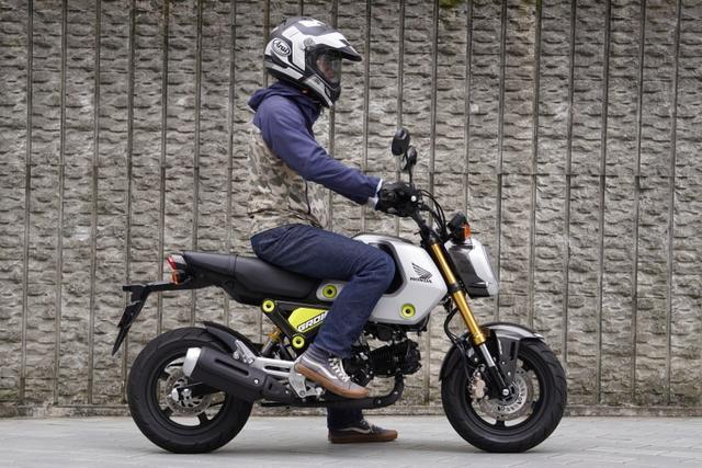 试驾本田摩托车grom2021款