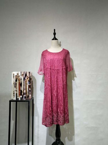 广州伊曼服饰方语美真丝系列品牌女装尾货折扣批发