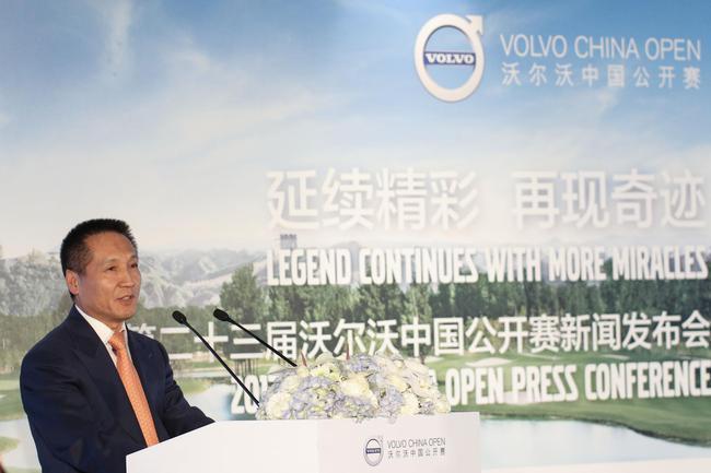 通盈集团董事长石林:欢迎中国公开赛"故地重游"