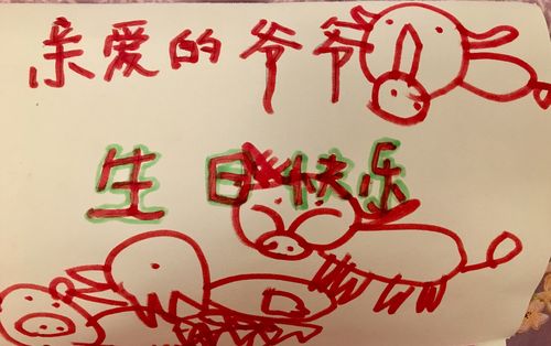 祝爷爷生日快乐