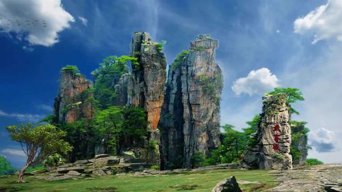 武家坡_3840x2160_高清视频素材下载(编号:3201427)_舞台背景_vj师网