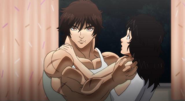 动漫行业资讯!刃牙13集解读:囚犯作死强抢女主奥利巴肉身抗子弹