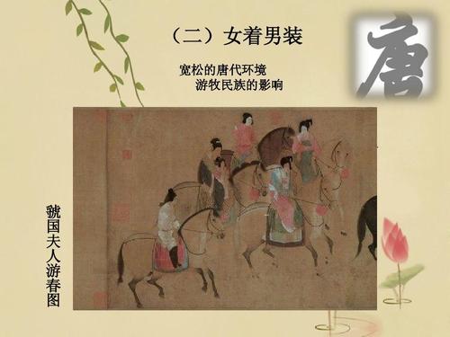 唐宋服饰简介及对比ppt