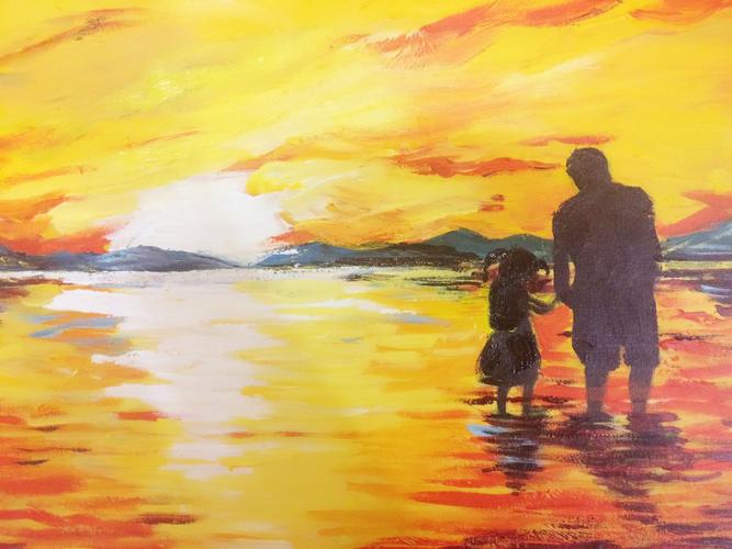 「nini社交油画」周末下午茶体验父亲节特别推荐