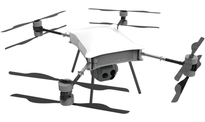 ch-815型系留式四轴八旋翼无人机