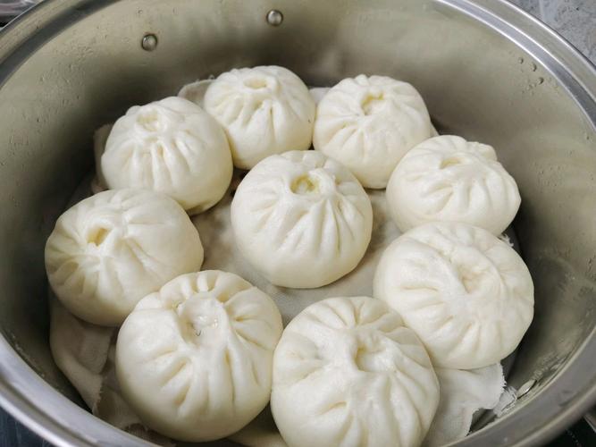 碱蓬菜发面包子的做法