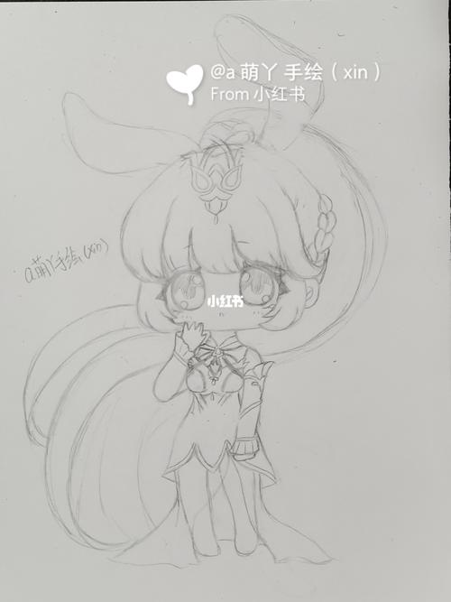 斗罗大陆小舞动漫线稿手绘简笔画画的日常_绘画_斗罗大陆_手绘_线稿