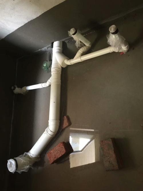 水电施工,厨房,阳台和卫生间排水管这样装,排水防臭轻松搞定