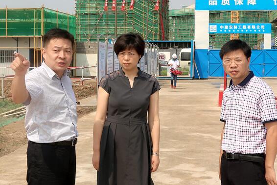 刘海红调研电商产业园重点工程建设进展情况