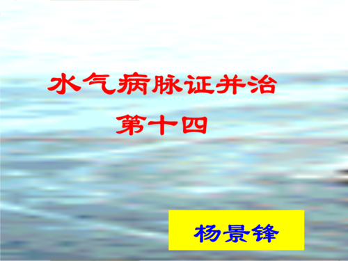 14水气病第十四课件.ppt