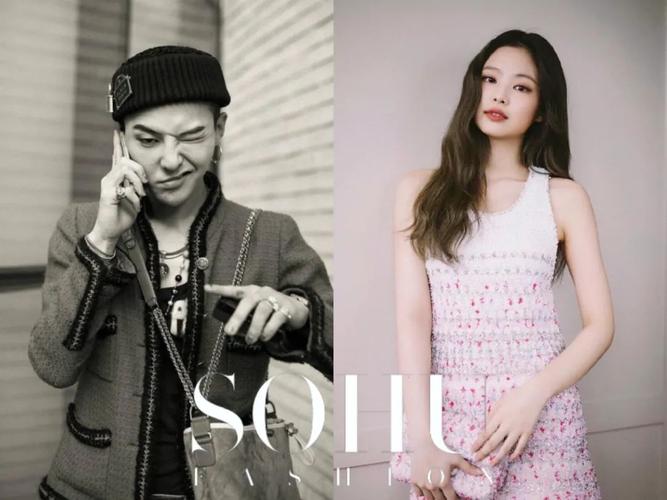 权志龙jennie曝光恋爱这是什么神仙时尚情侣