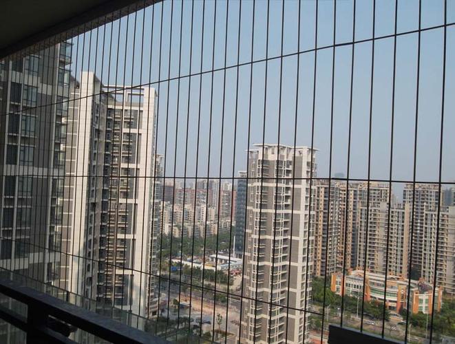 5mm实心304不锈钢隐形防护网 实心防盗网