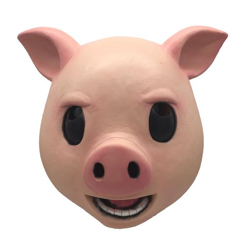 猪头面具年会搞笑抖音表情同款猪头面具cos猪八戒面具