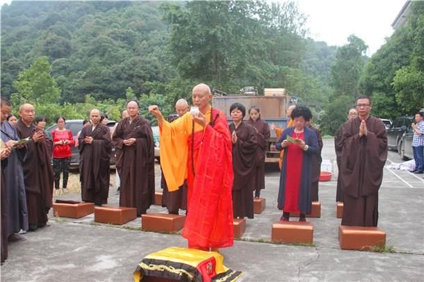 江西省吉安市青原山净居寺举行追思缅怀体光老和尚圆寂十五周年系列